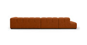 Tufted Sectional Sofa - Large Left Chaise