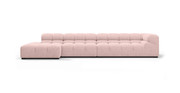 Tufted Sectional Sofa - Large Left Chaise