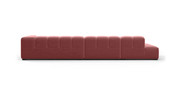 Tufted Sectional Sofa - Large Left Chaise