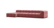 Tufted Sectional Sofa - Large Left Chaise
