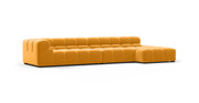 Tufted Sectional Sofa - Large Right Chaise