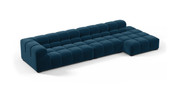 Tufted Sectional Sofa - Large Right Chaise