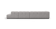 Tufted Sectional Sofa - Large Right Chaise