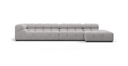 Tufted Sectional Sofa - Large Right Chaise