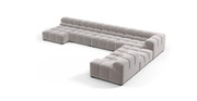 Tufted Sectional Sofa - Extra Large Right Corner