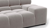 Tufted Sectional Sofa - Extra Large Right Corner