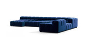 Tufted Sectional Sofa - Extra Large Right Corner