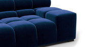 Tufted Sectional Sofa - Extra Large Right Corner