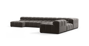 Tufted Sectional Sofa - Extra Large Right Corner