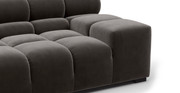 Tufted Sectional Sofa - Extra Large Right Corner