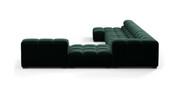Tufted Sectional Sofa - Extra Large Right Corner