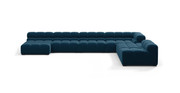 Tufted Sectional Sofa - Extra Large Right Corner