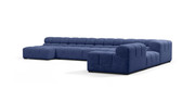 Tufted Sectional Sofa - Extra Large Right Corner