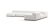 Tufted Sectional Sofa - Extra Large Right Corner