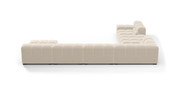 Tufted Sectional Sofa - Extra Large Left Corner