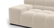 Tufted Sectional Sofa - Extra Large Left Corner