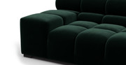 Tufted Sectional Sofa - Extra Large Left Corner