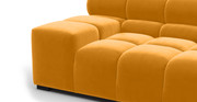 Tufted Sectional Sofa - Extra Large Left Corner
