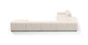 Tufted Sectional Sofa - Extra Large Left Corner