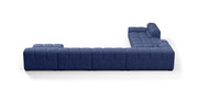 Tufted Sectional Sofa - Extra Large Left Corner