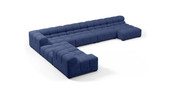 Tufted Sectional Sofa - Extra Large Left Corner