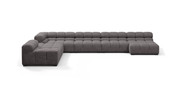 Tufted Sectional Sofa - Extra Large Left Corner