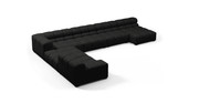 Tufted Sectional Sofa - Extra Large Left Corner
