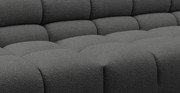 Tufted Sectional Sofa - Extra Large Left Corner
