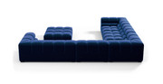 Tufted Sectional Sofa - Large Left Corner