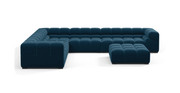 Tufted Sectional Sofa - Large Left Corner