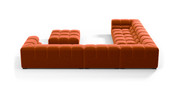 Tufted Sectional Sofa - Large Left Corner