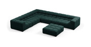 Tufted Sectional Sofa - Large Left Corner