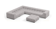 Tufted Sectional Sofa - Large Left Corner