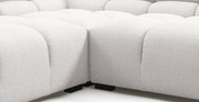 Tufted Sectional Sofa - Large Left Corner
