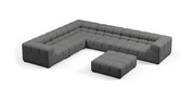 Tufted Sectional Sofa - Large Left Corner