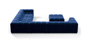 Tufted Sectional Sofa - Large Right Corner
