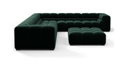 Tufted Sectional Sofa - Large Right Corner