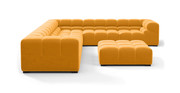 Tufted Sectional Sofa - Large Right Corner