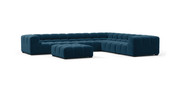 Tufted Sectional Sofa - Large Right Corner