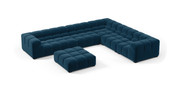 Tufted Sectional Sofa - Large Right Corner