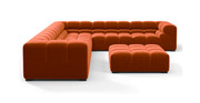Tufted Sectional Sofa - Large Right Corner