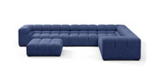 Tufted Sectional Sofa - Large Right Corner