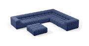 Tufted Sectional Sofa - Large Right Corner