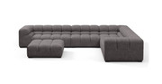 Tufted Sectional Sofa - Large Right Corner