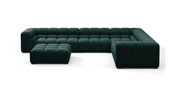 Tufted Sectional Sofa - Large Right Corner