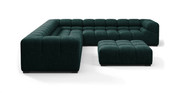 Tufted Sectional Sofa - Large Right Corner