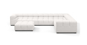 Tufted Sectional Sofa - Large Right Corner