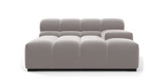 Tufted Sectional Sofa - Deep Large Right Arm