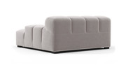 Tufted Sectional Sofa - Deep Large Right Arm