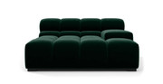 Tufted Sectional Sofa - Deep Large Right Arm